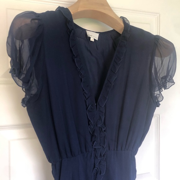 Debra Rodman 100% Silk Tea Dress - Picture 7 of 8